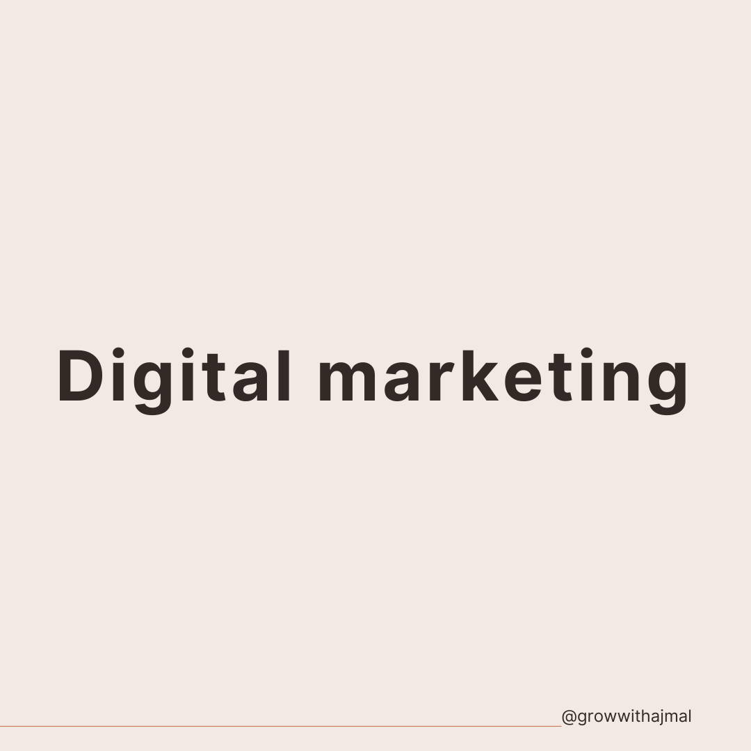 digital marketing